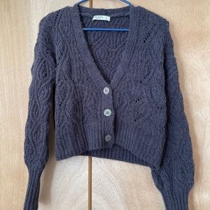 Cropped cardigan